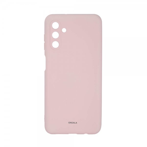 Samsung Galaxy A13 5G/Galaxy A04s Case Silicone Chalk Pink
