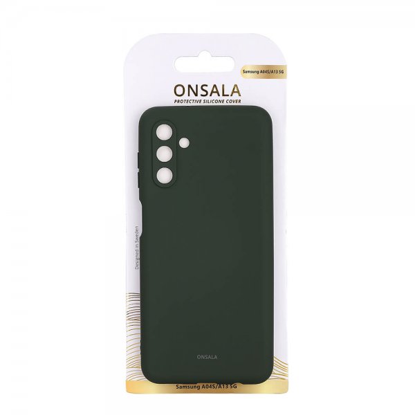 Samsung Galaxy A13 5G/Galaxy A04s Case Silicone Olive Green