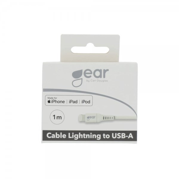 Charging Cable Lightning to USB-A 1m MFI White
