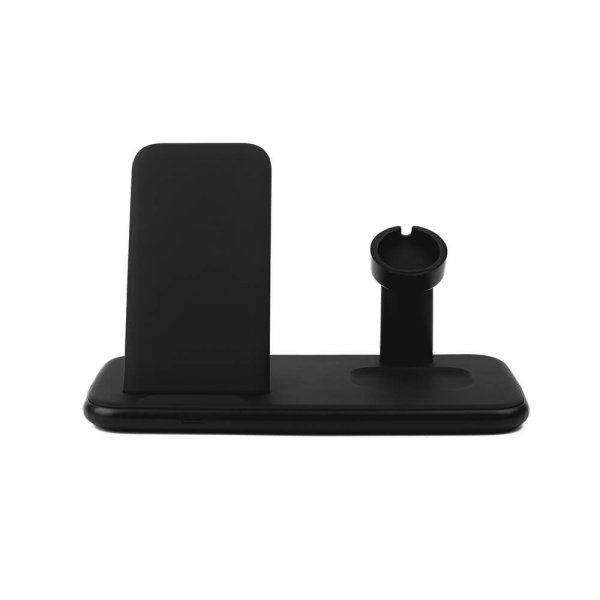 Wireless Triple QI Charger Phone/Watch/Airpods 20W Black