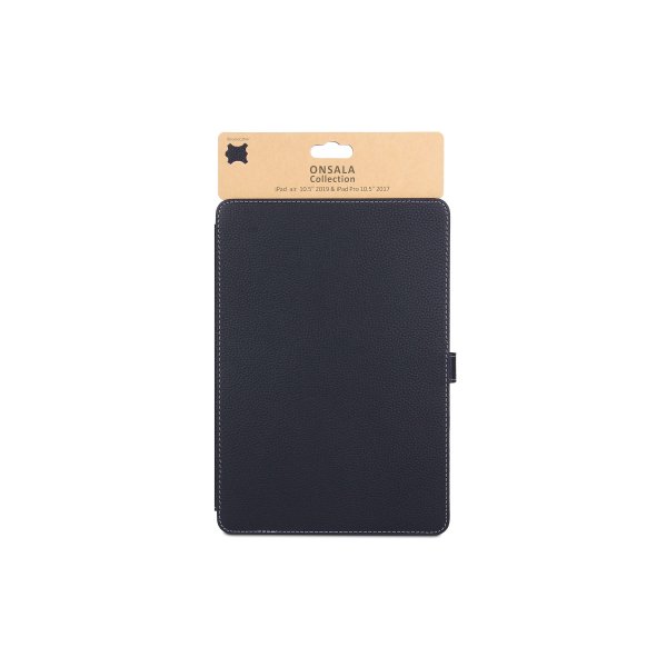 iPad Air 2019 (gen 3) Cover Genuine Leather Black