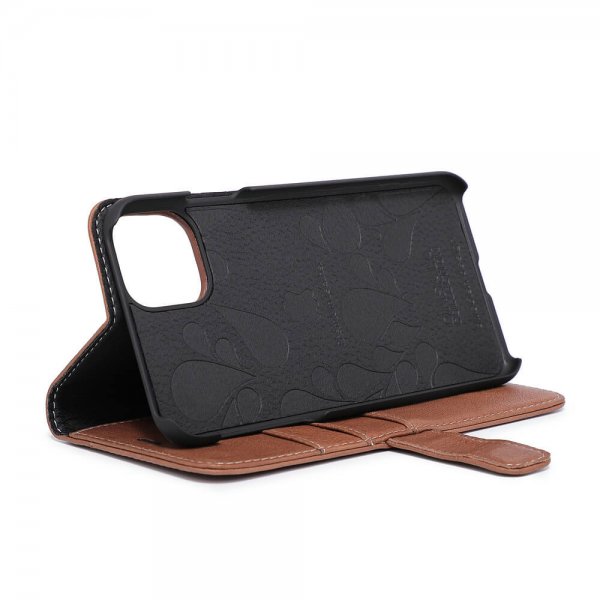 iPhone 11 Pro Max Cover Genuine Leather Brown