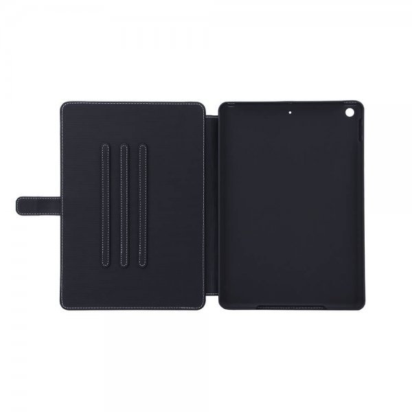 iPad 10.2 (gen 7/8/9) Cover Genuine Leather Black