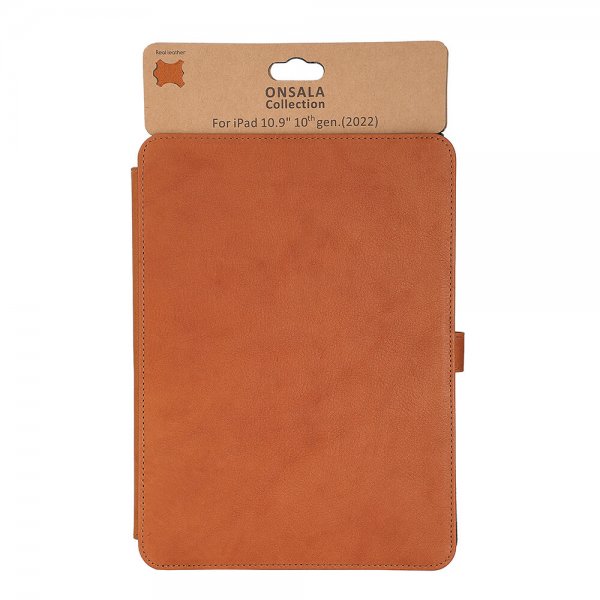 iPad 10.9 (gen 10)/iPad 11 (A16) Cover Leather Brown