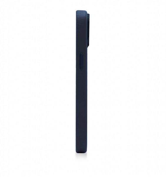 iPhone 14 Plus Case Leather Backcover Navy