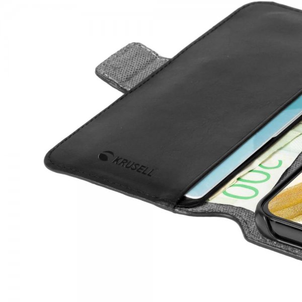 Samsung Galaxy S22 Plus Cover Leather PhoneWallet Black