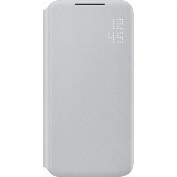 Original Galaxy S22 Plus Cover Smart LED View Light Grey