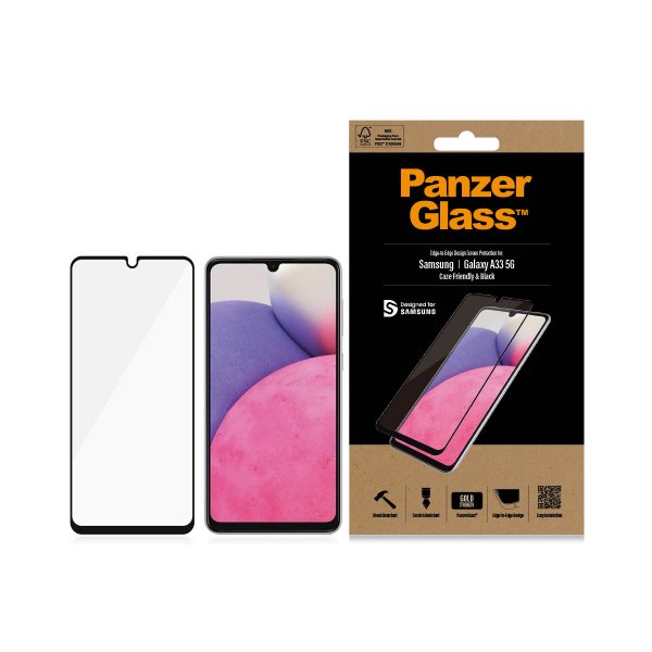 Samsung Galaxy A33 5G Screen Protector CaseFriendly