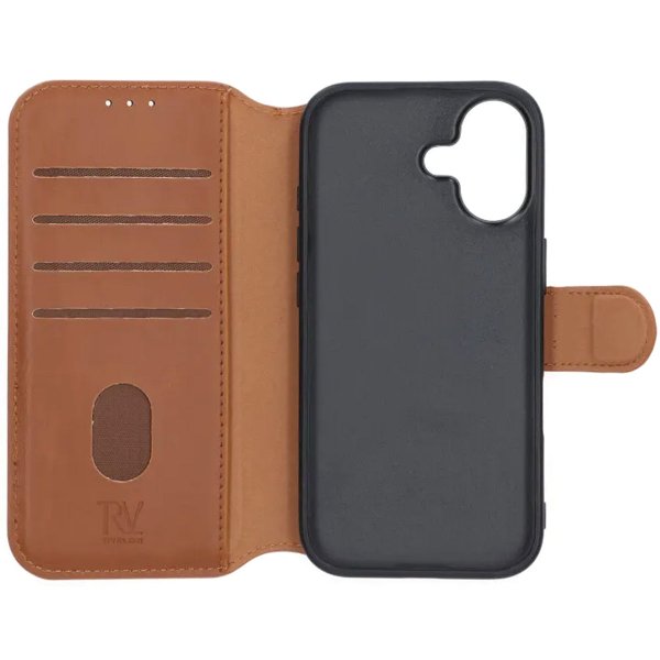 iPhone 17 Cover 4 Card slots MagSafe Brown