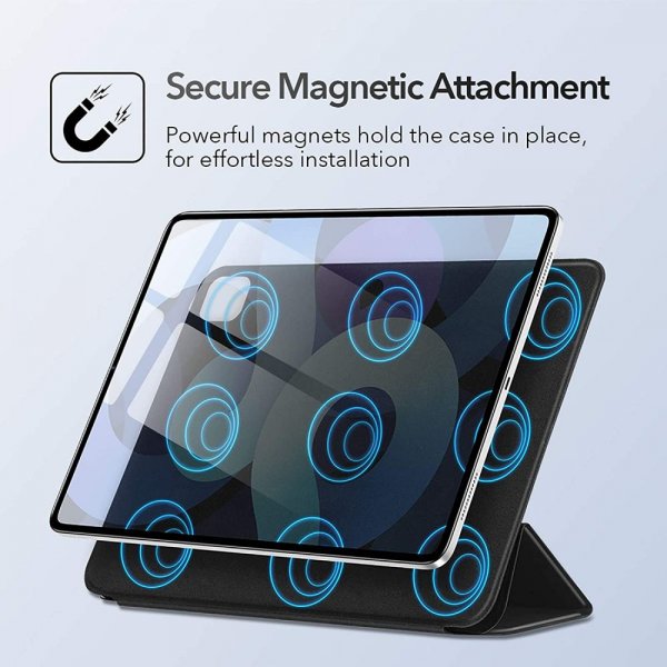 iPad Air 10.9 (gen 4/5) Cover Rebound Magnetic Black