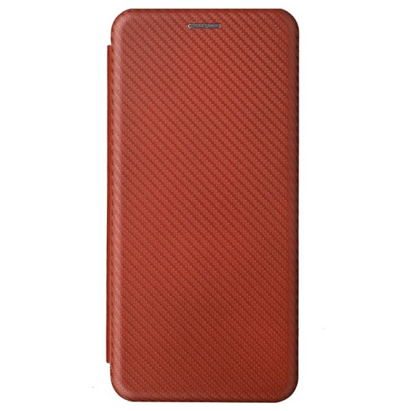 TCL 30E/30 SE/305/306 Cover Carbon Fiber Texture Brown