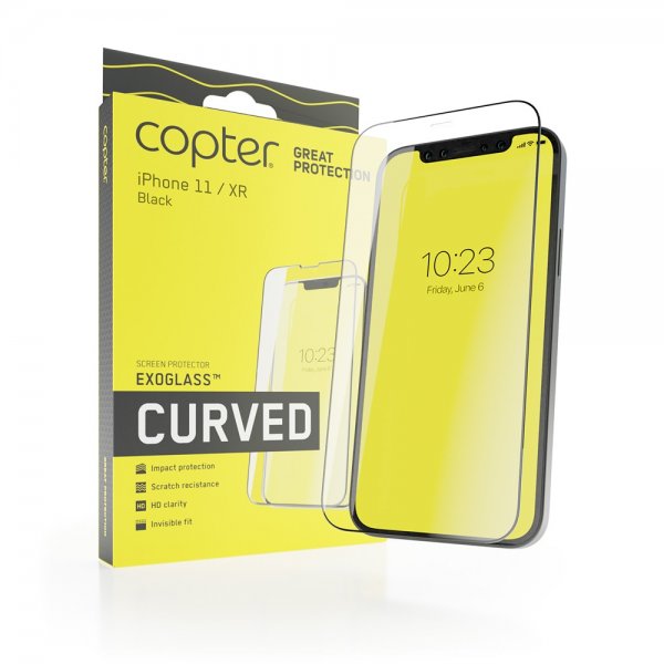 iPhone Xr/11 Screen Protector Exoglass Curved