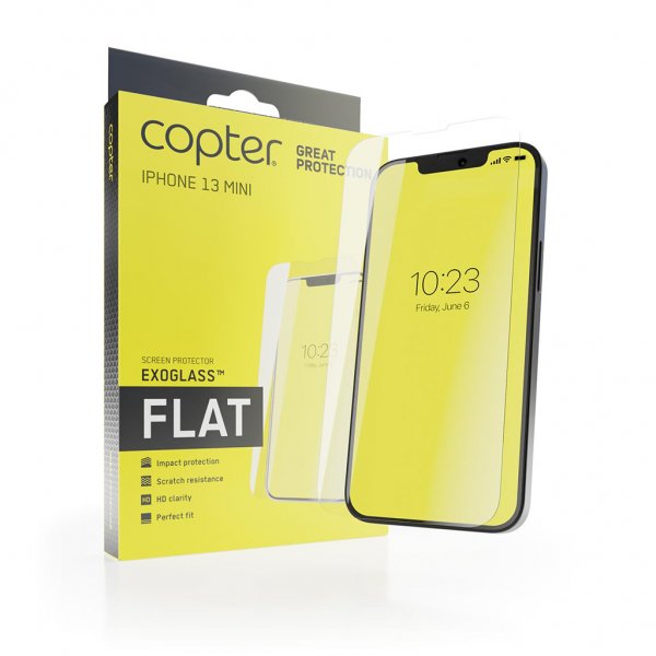 iPhone 13 Mini Screen Protector Exoglass Flat