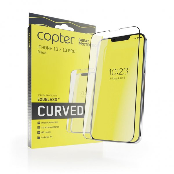 iPhone 13/iPhone 13 Pro Screen Protector Exoglass Curved