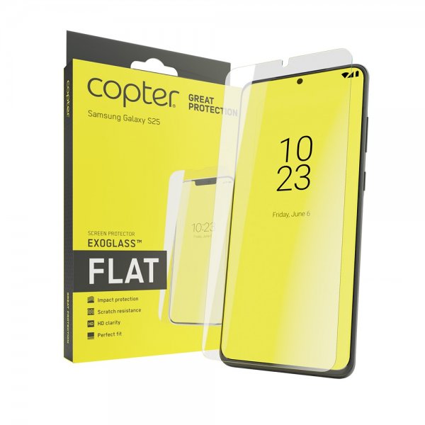 Samsung Galaxy S25 Screen Protector Exoglass Flat