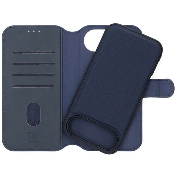 iPhone Air Cover Detachable Wallet Case Blue