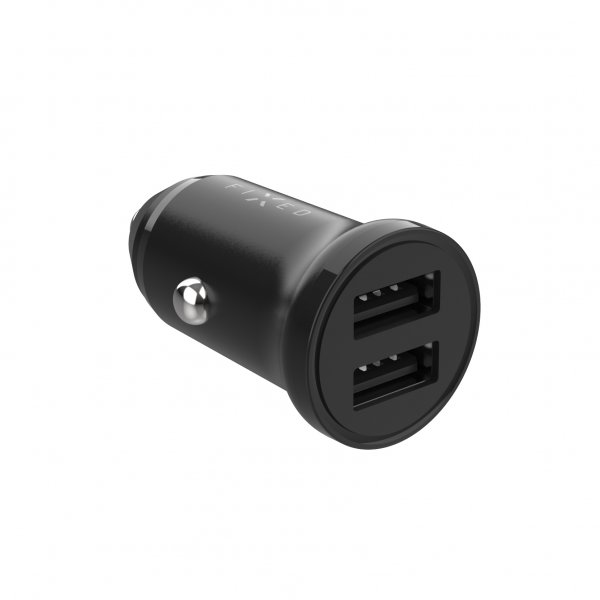 Mini Car charger 2xUSB-A 15W