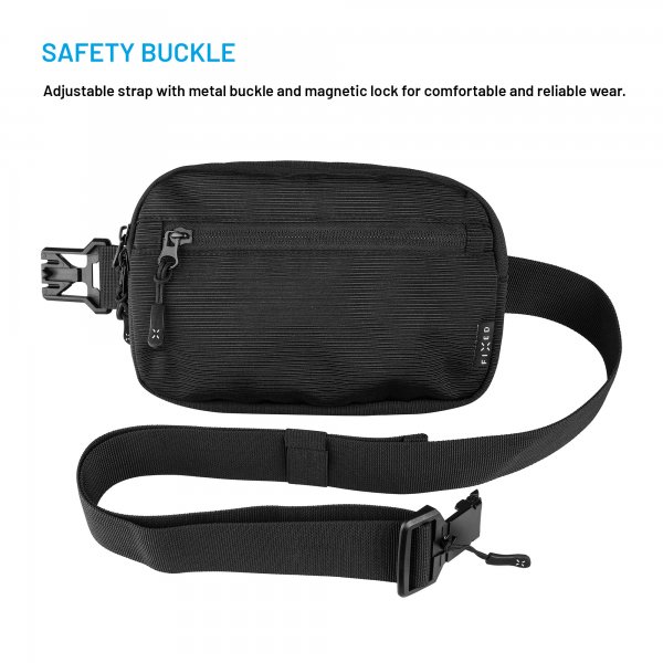 Waist Phone Bag Camino Belt Black