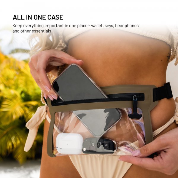 Waterproof Cover for Phones Dry Belt Khaki