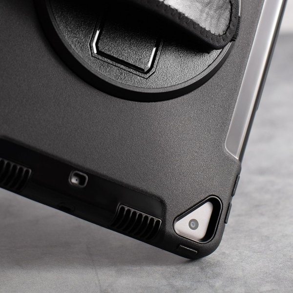 iPad 10.2 (gen 7/8/9) Case Rugged Tablet Case Black