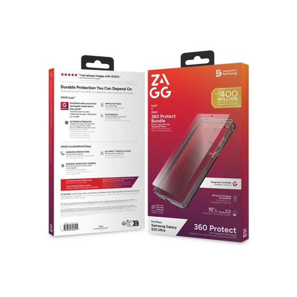 Samsung Galaxy S25 Ultra Case and Screen Protector Luxe & Glass