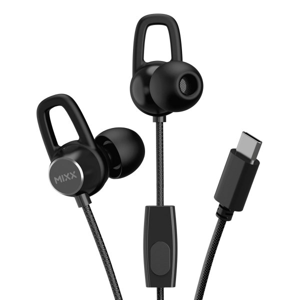 Wired Headphones SoundPort USB-C Black