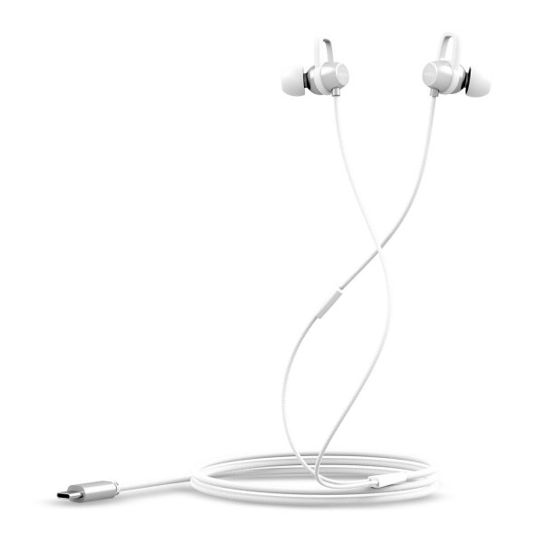 Wired Headphones SoundPort USB-C White