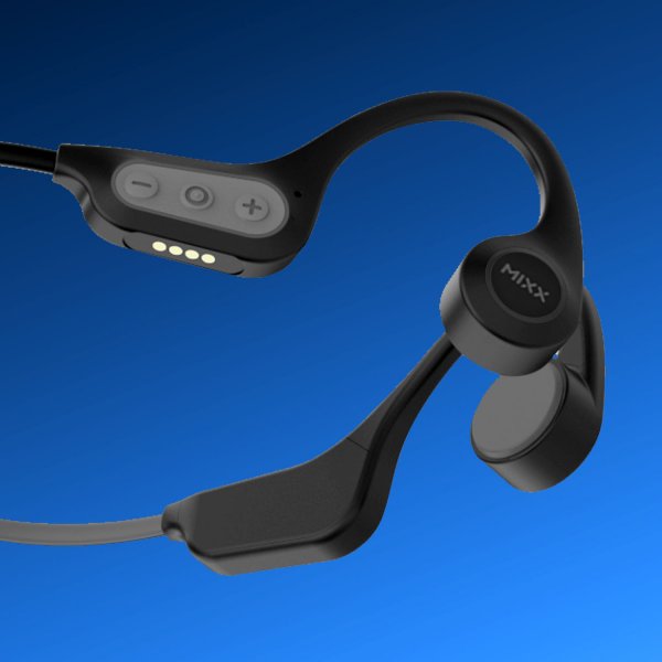 Wireless Headphones Resonate Bone Conduction Black