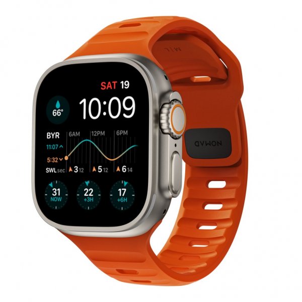 Apple Watch 44/45/46mm/Apple Watch Ultra Band Sport Band Ultra Orange