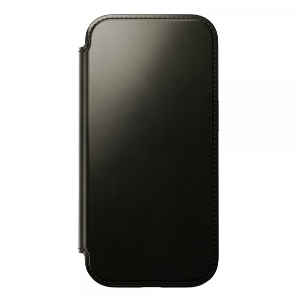 iPhone 16 Pro Cover Modern Leather Folio Horween Green Chrome