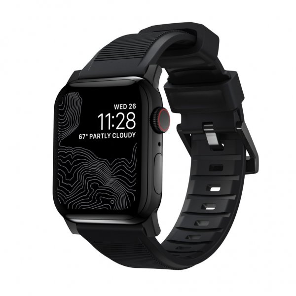 Apple Watch 38/40/41/42mm Band Rugged Band Black Hardware Black