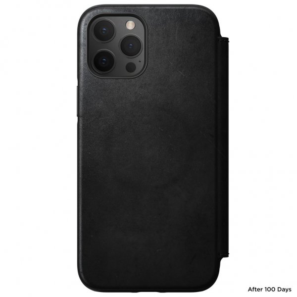 iPhone 12 Pro Max Cover Rugged Folio MagSafe Black