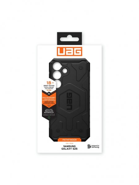 Samsung Galaxy S25 Case Pathfinder MagSafe Black