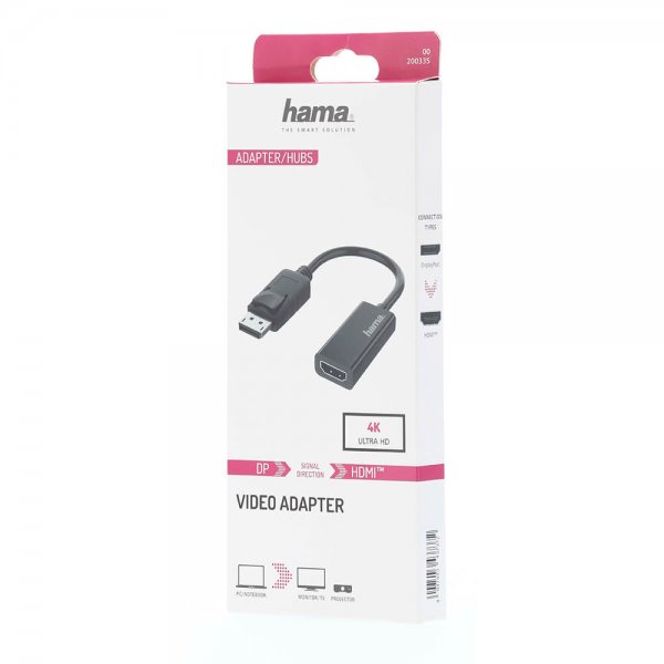 Adapter Multimedia DisplayPort-HDMI 4K