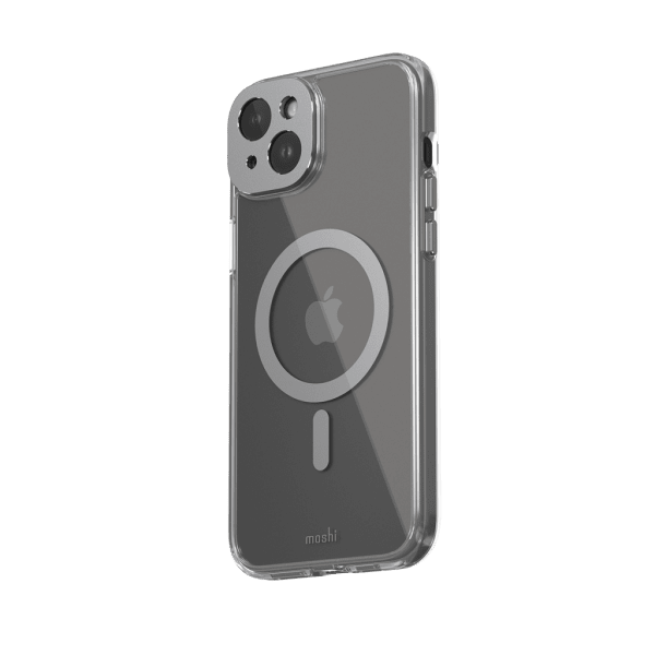 iPhone 15 Plus Case iGlaze MagSafe Meteorite Gray