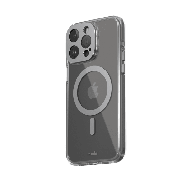 iPhone 15 Pro Max Case iGlaze MagSafe Meteorite Gray