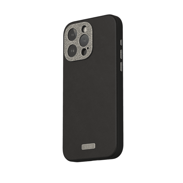 iPhone 15 Pro Max Case Napa MagSafe Midnight Black