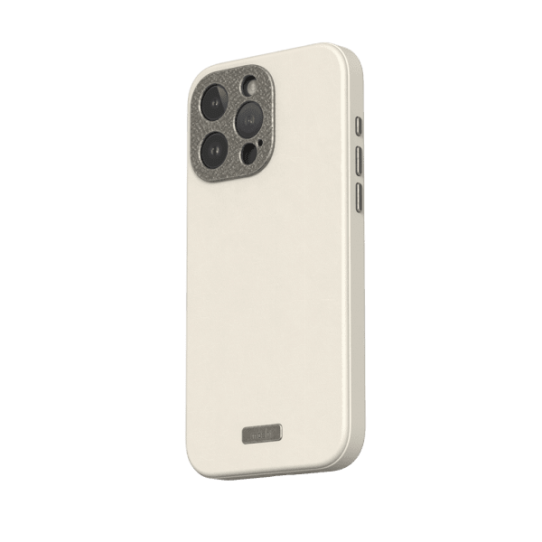 iPhone 15 Pro Max Case Napa MagSafe Eggnog White