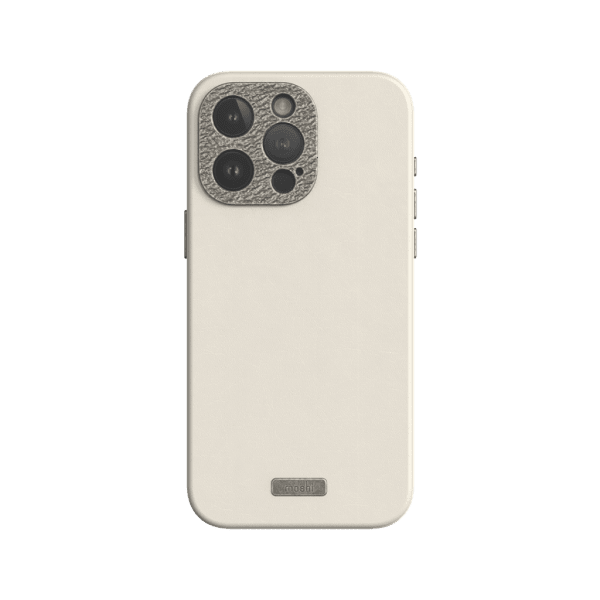 iPhone 15 Pro Max Case Napa MagSafe Eggnog White