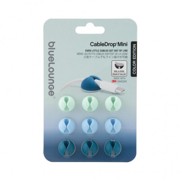 CableDrop Mini Ombre 9-pack Blue