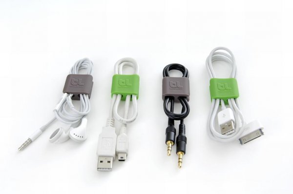 CableClip Cableclip Small Grey Green