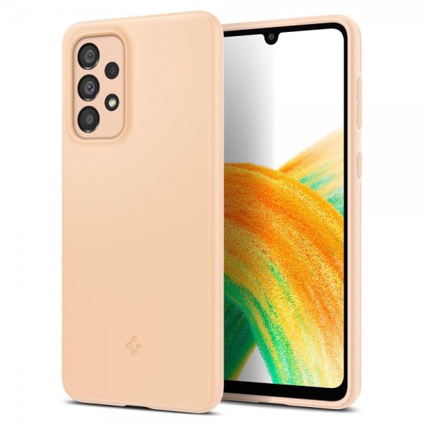 Samsung Galaxy A33 5G Case Thin Fit Cotton Peach