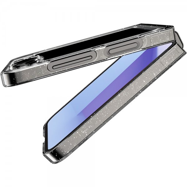 Samsung Galaxy Z Flip 6/Flip 7 FE Case Air Skin Glitter Crystal Quartz