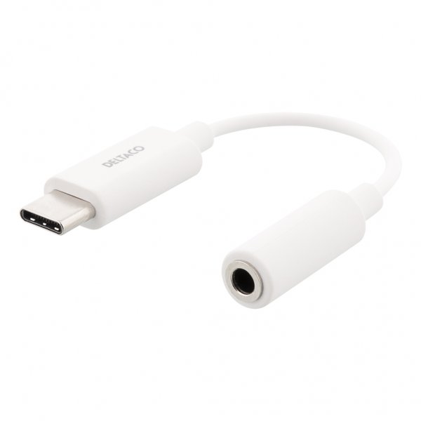 Adapter USB-C to 3.5mm White
