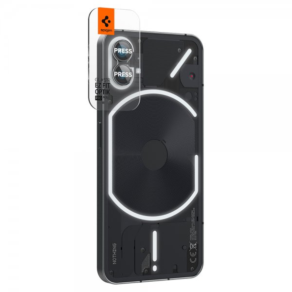 Nothing Phone (1) Camera Protector GLAS.tR EZ Fit Optik Pro 2-pack Black
