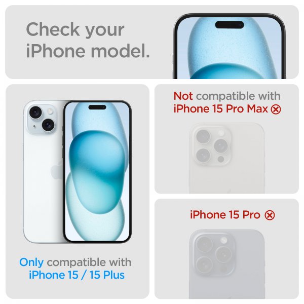 iPhone 14/15/14 Plus/15 Plus Camera Protector Glas.tR Optik Crystal Clear 2-pack