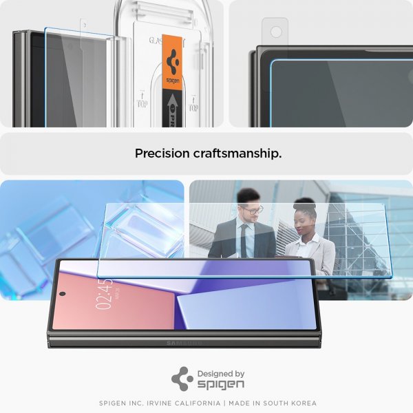Samsung Galaxy Z Fold 6 Screen Protector GLAS.tR EZ Fit 2-pack