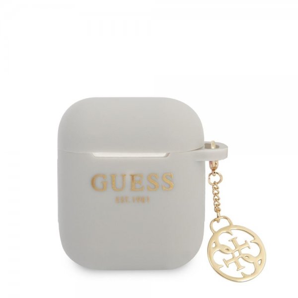 AirPods 1/2 Case Classic Logo 4G Charm Gray