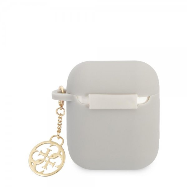 AirPods 1/2 Case Classic Logo 4G Charm Gray