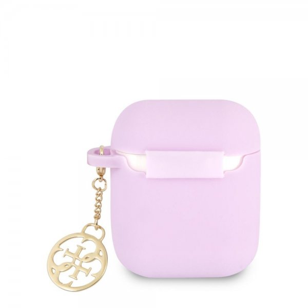 AirPods 1/2 Case Classic Logo 4G Charm Purple